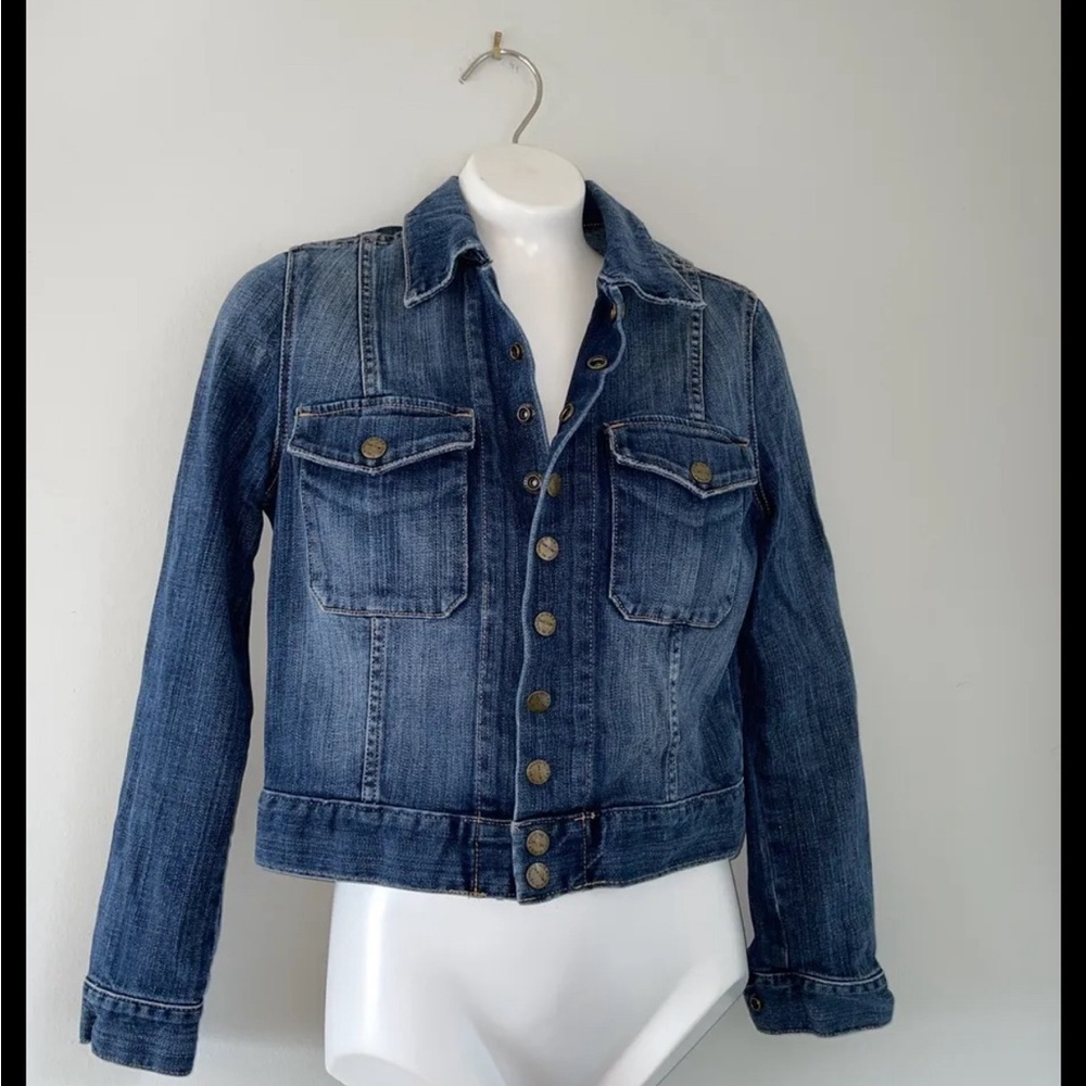 Current/Elliott blue jean jacket